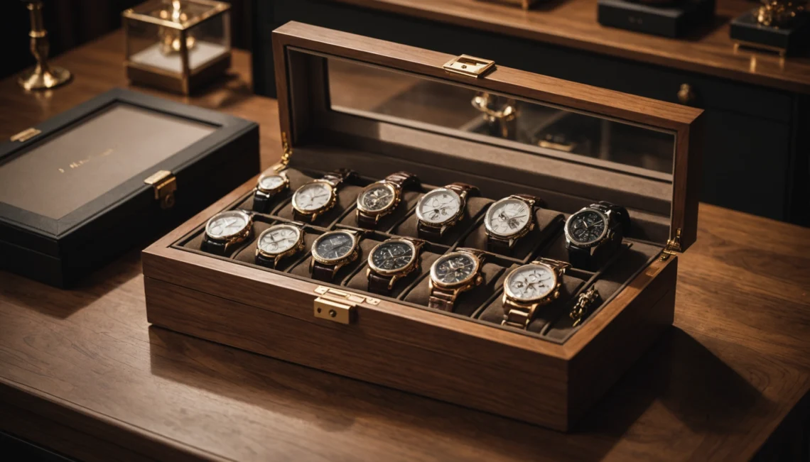 boîtes à montre raffinées