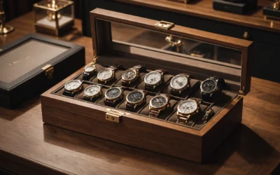 boîtes à montre raffinées