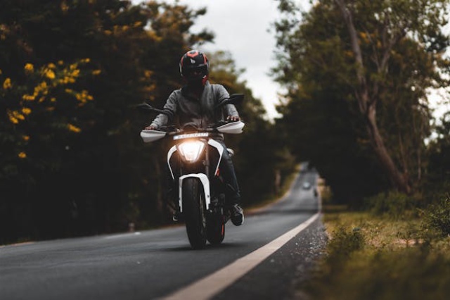 rouler en moto