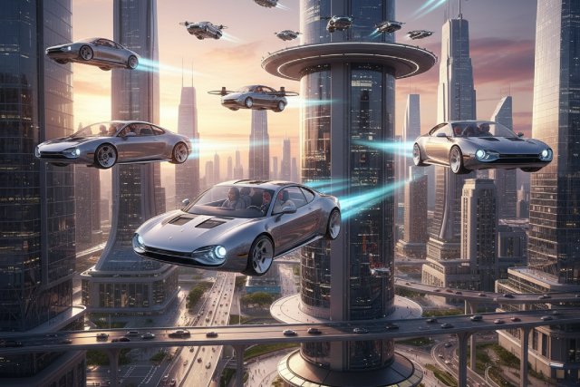 voitures volantes