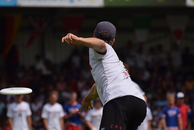 athlète d’ultimate frisbee