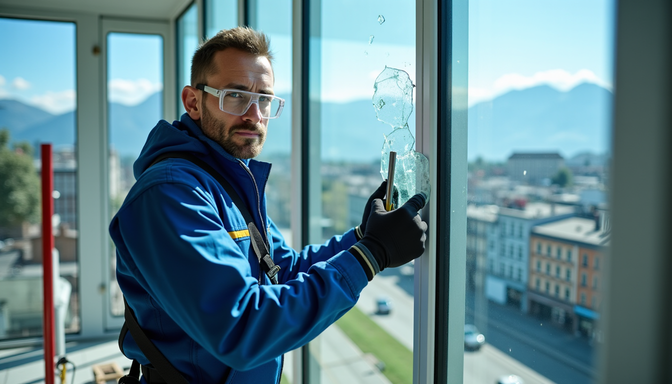 Vitrier à Lausanne : dépannage urgent en moins de 30 minutes