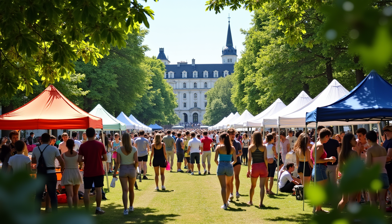 Organiser un événement en extérieur à Rennes