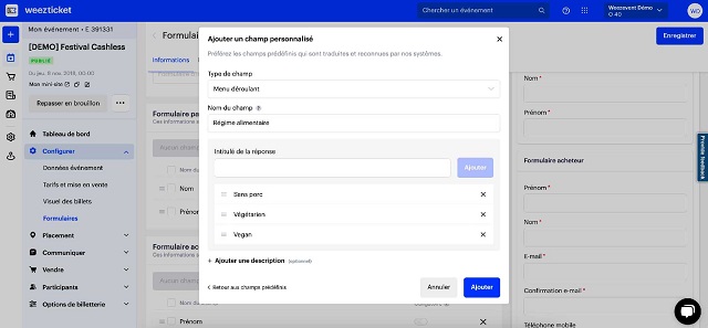 Digitalisation des inscriptions pour événements, ateliers ou formations  